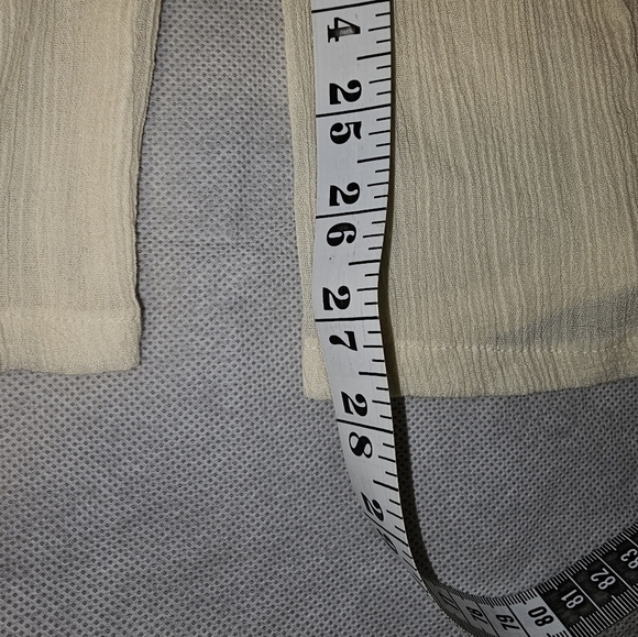 Marisol Wide Leg Elastic Waist Pull On Lined Cotton Plus Size Pants 2X Boho - Picture 4 of 6